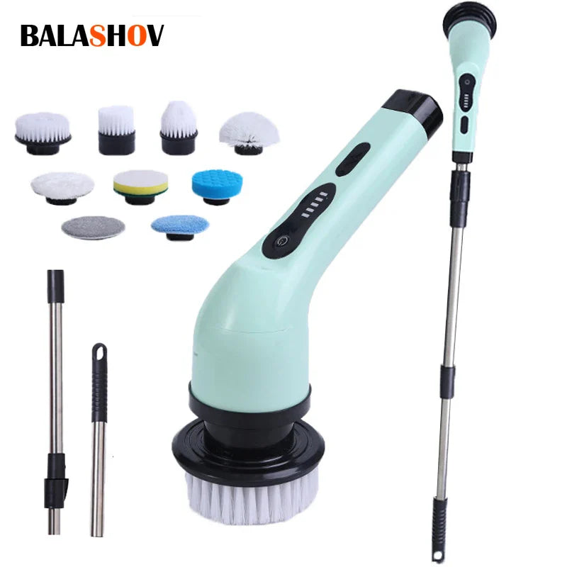 Effortless Electric Spin Scrubber – Deep Clean Your Home in Minutes